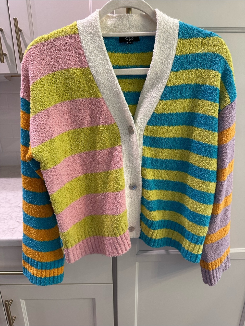 Rails Striped Cozy Button-Front Women’s Sweater Cardigan - Multicolor